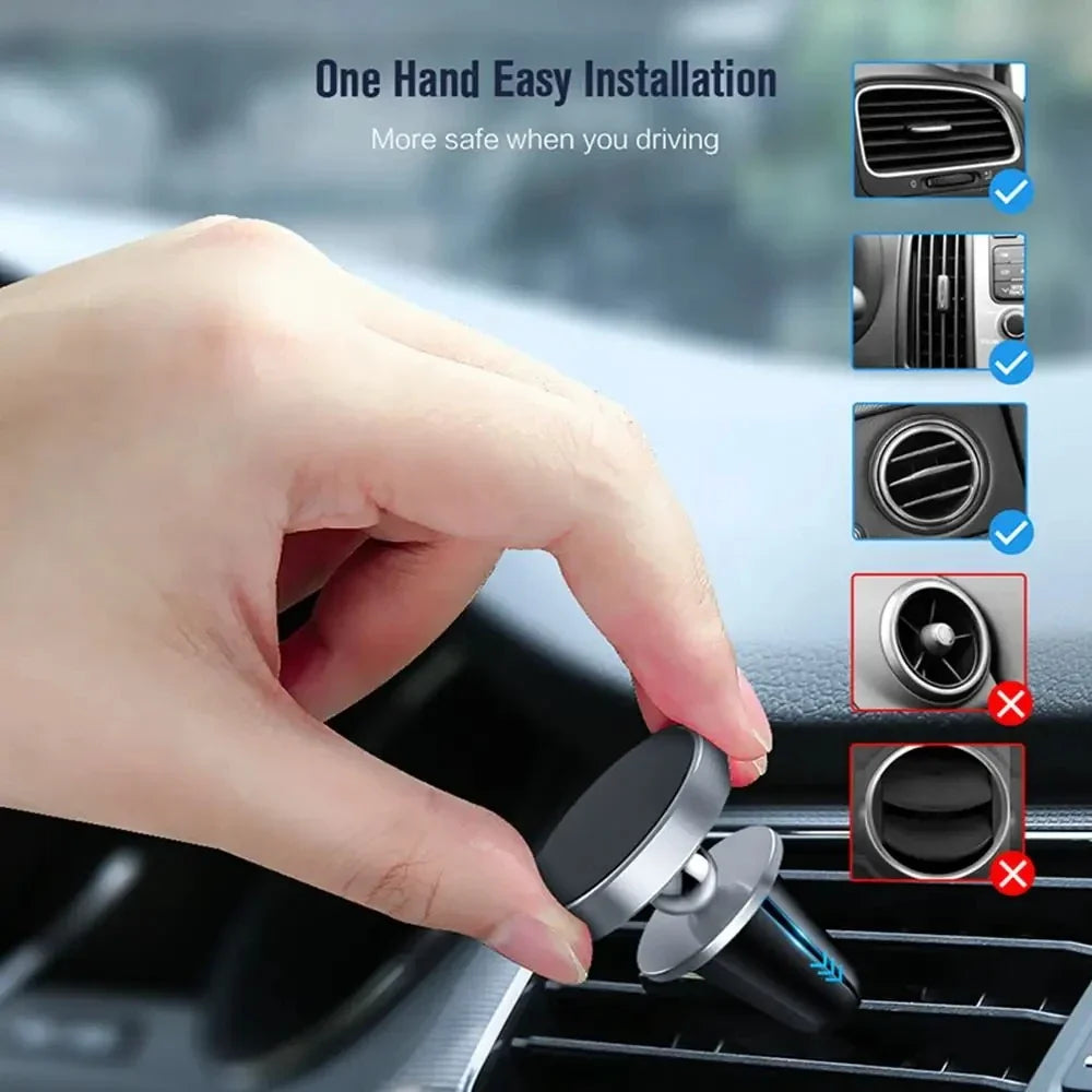 Magnetic Car Air Vent Phone Holder