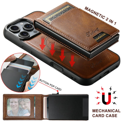 Detachable iPhone MagSafe Wallet Case