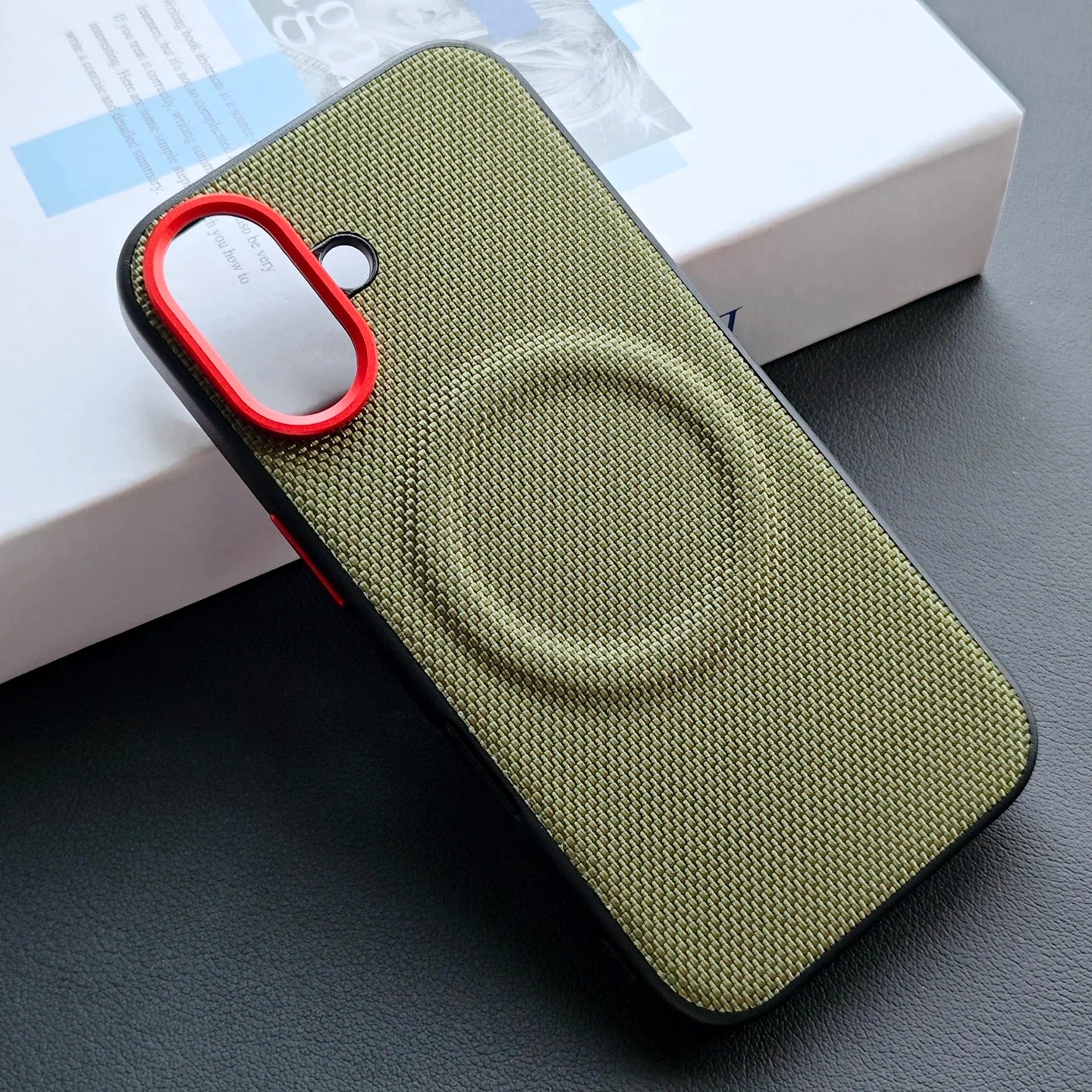 PU Leather MagSafe iPhone Case