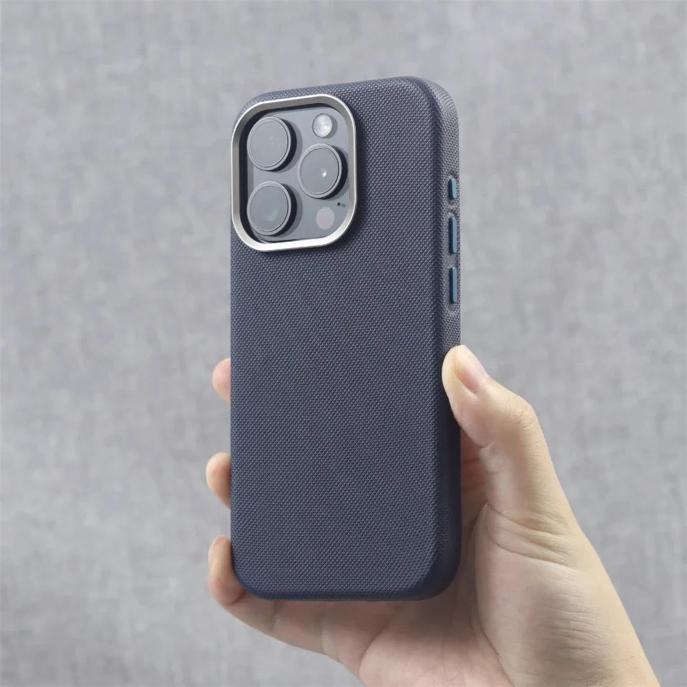 MagSafe PU Leather iPhone Case