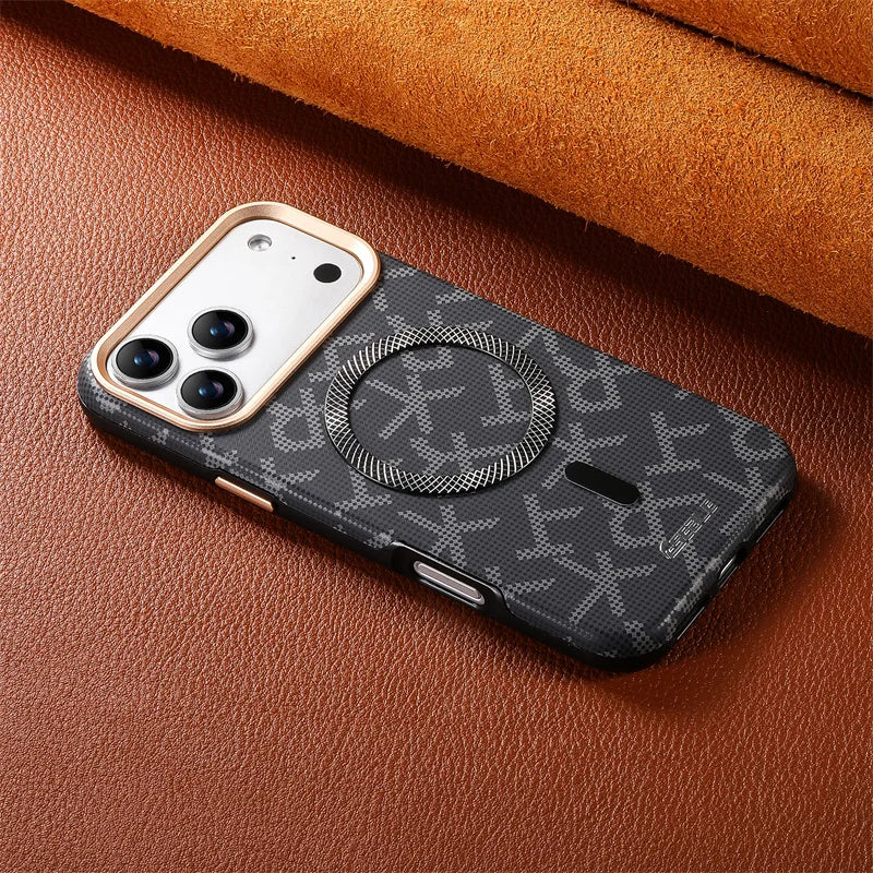 MagSafe iPhone PU Leather Case