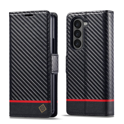 Samsung Z Fold Carbon Fiber Wallet Case