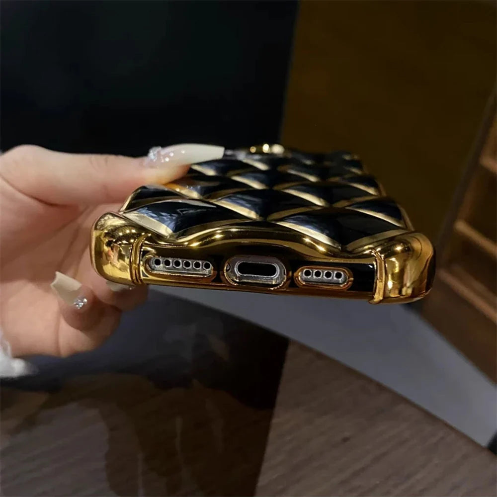 iPhone Case With Diamond Plating
