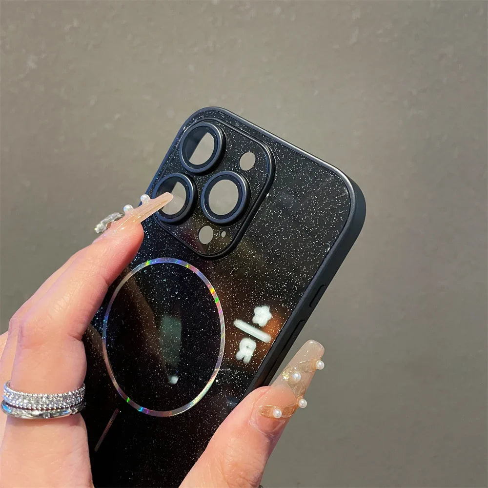 iPhone MagSafe Glitter Case