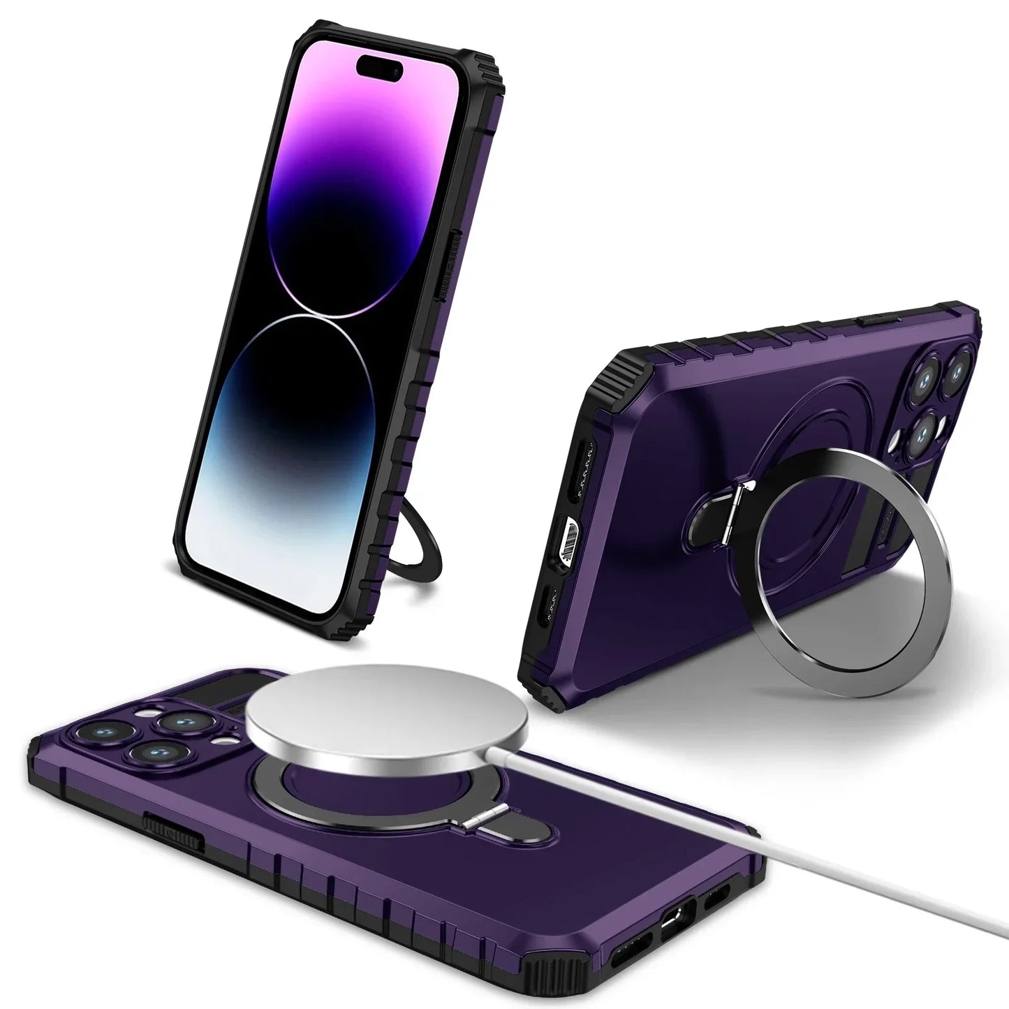 iPhone 16/15 MagSafe Ringholder Case