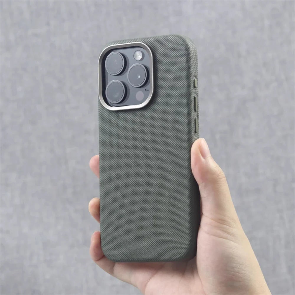 MagSafe PU Leather iPhone Case