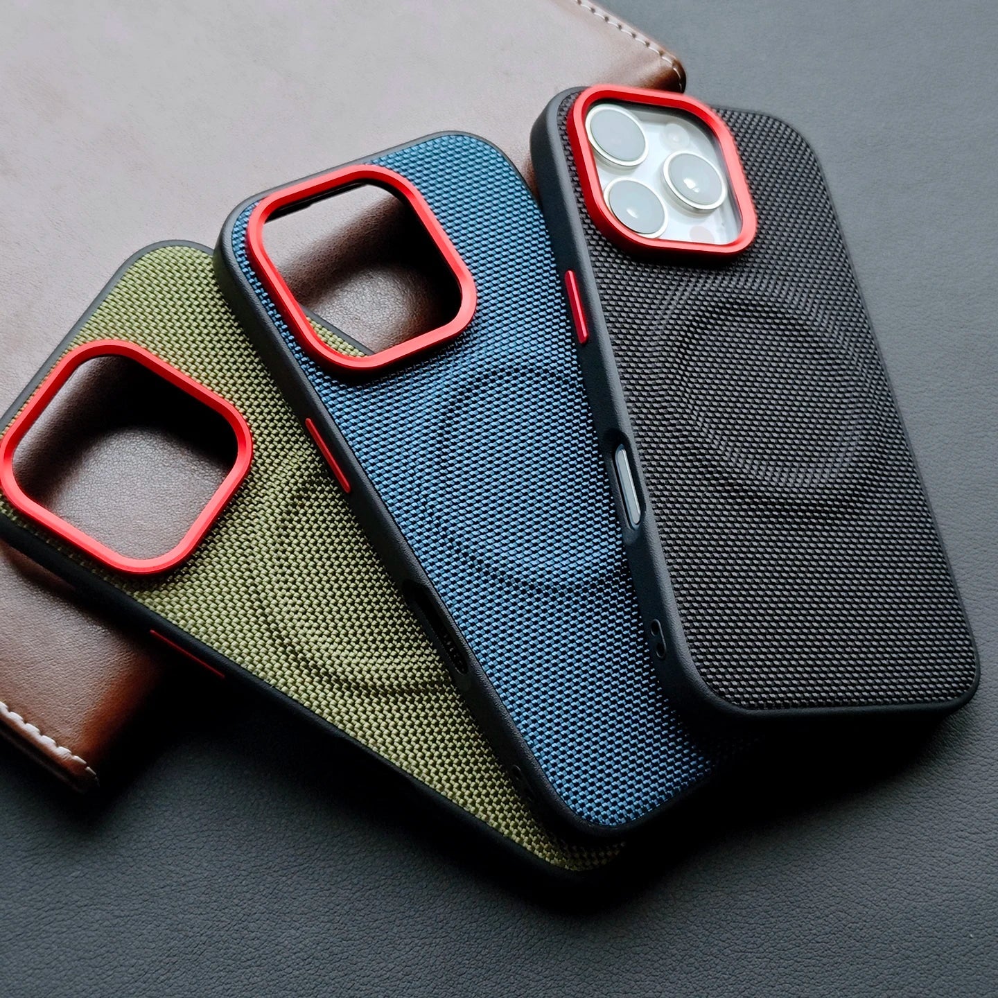 PU Leather MagSafe iPhone Case