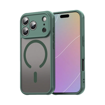 iPhone 17 Shockproof Matte Translucent Case
