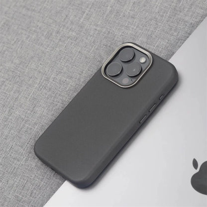 MagSafe PU Leather iPhone Case