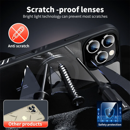 Shockproof iPhone MagSafe Clear Case