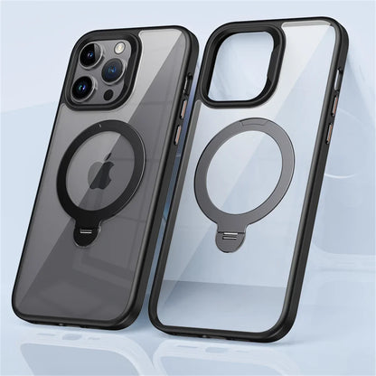 Shockproof iPhone MagSafe Ring Holder Case