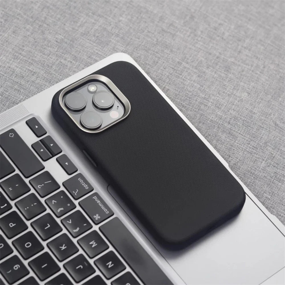 MagSafe PU Leather iPhone Case