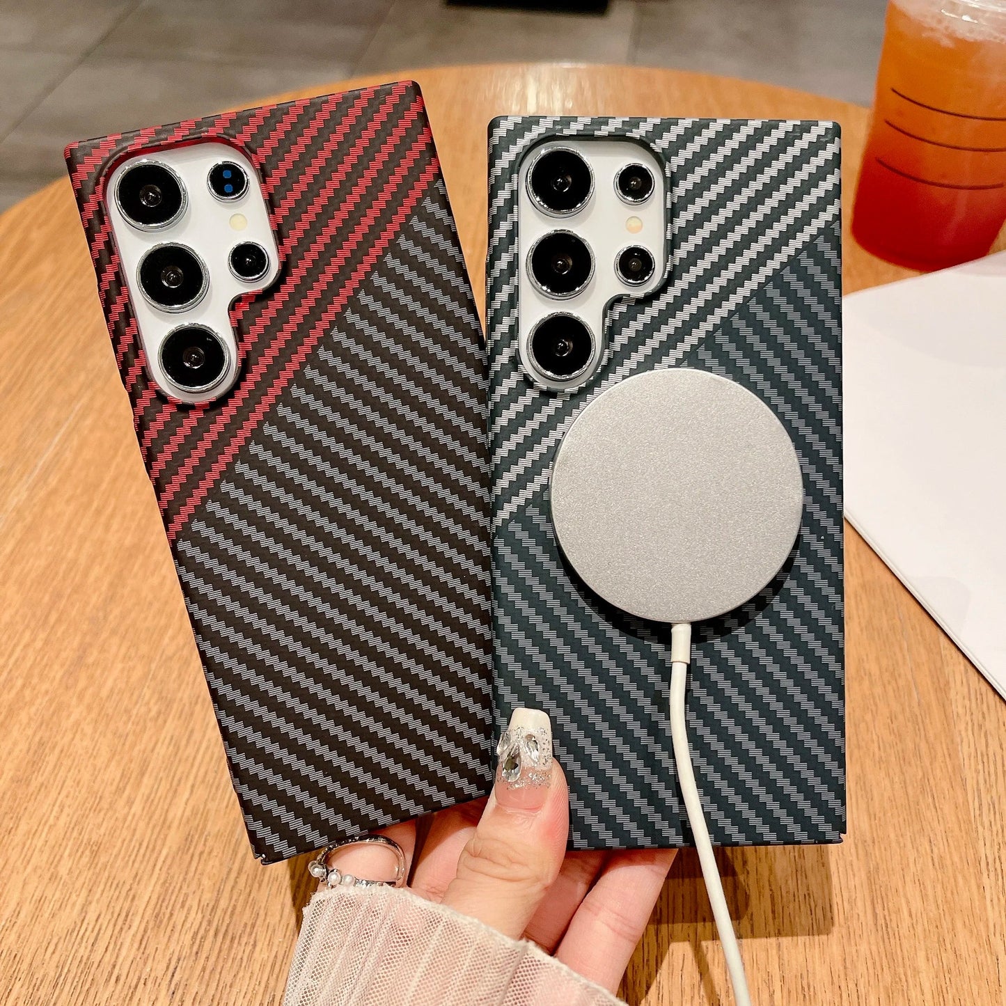 Carbon Fiber Samsung Phone Case