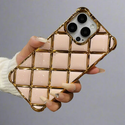 iPhone Case With Diamond Plating