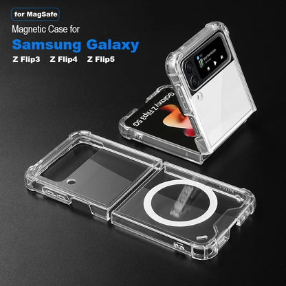 Samsung Z Flip Shockproof Clear Case