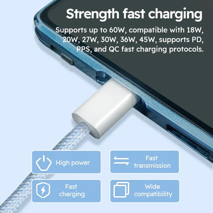 60W USB Type C Cable