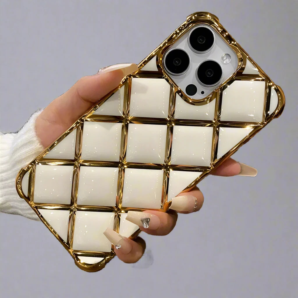 iPhone Case With Diamond Plating