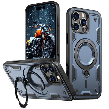iPhone MagSafe Shockproof Ring Holder Case