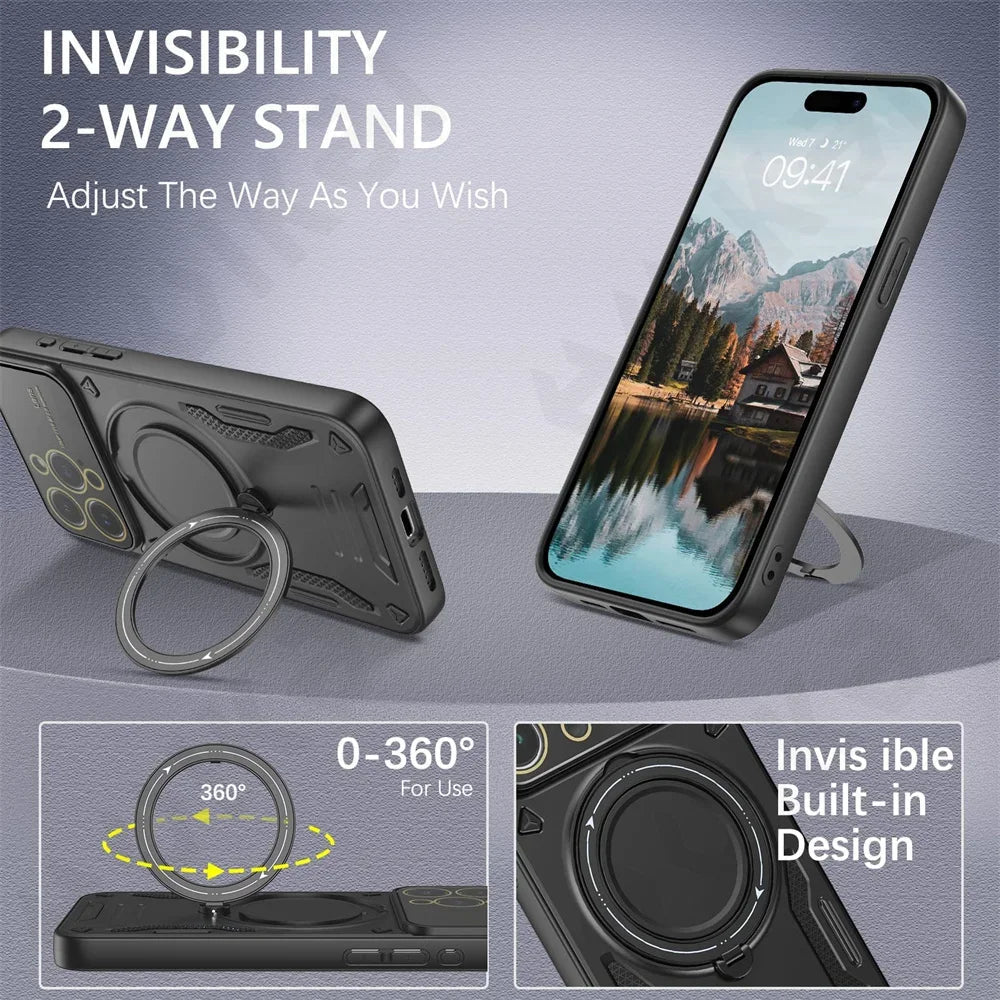 iPhone 16/15 MagSafe Ringholder Case
