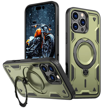 iPhone MagSafe Shockproof Ring Holder Case
