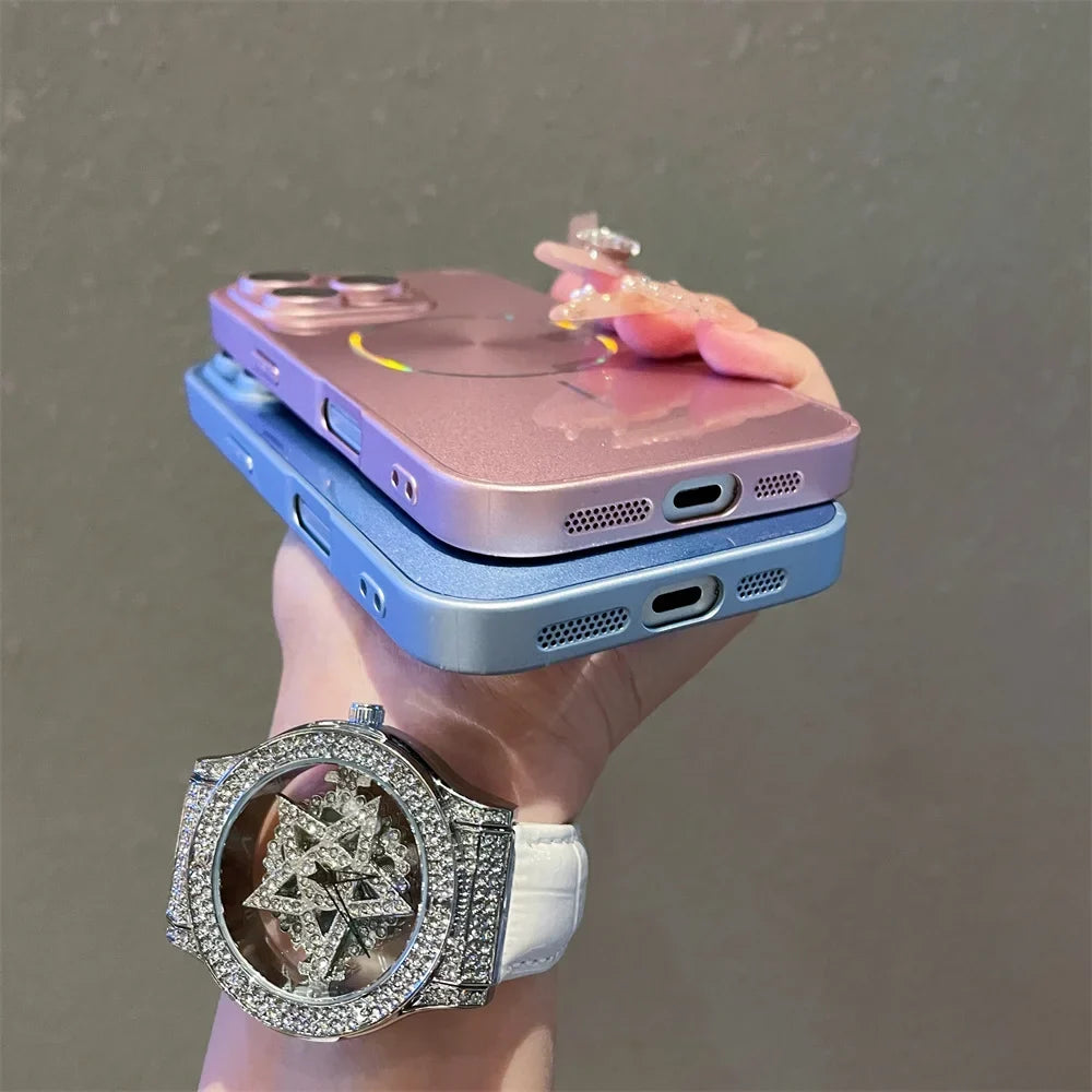 iPhone MagSafe Glitter Case