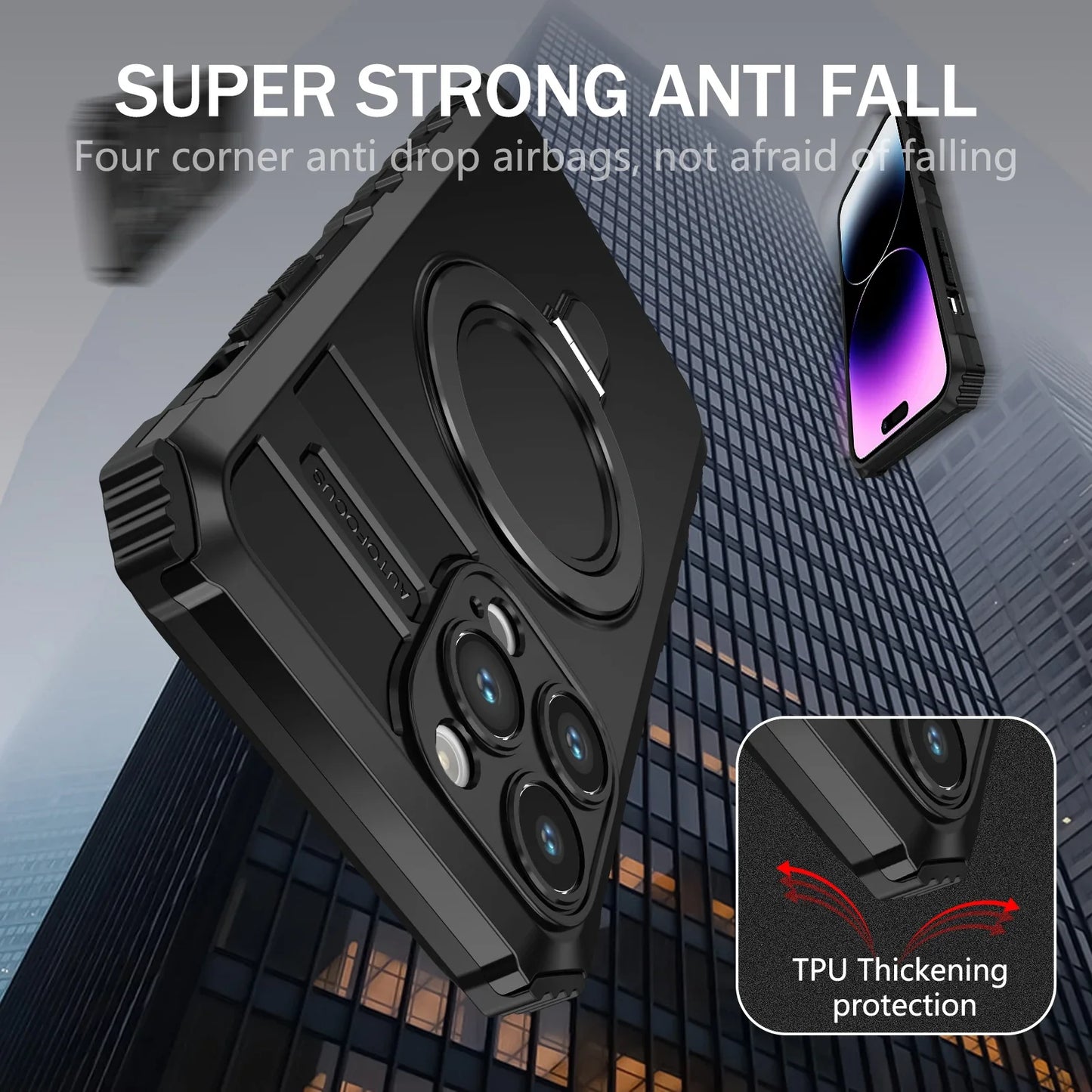 Shockproof iPhone MagSafe Case