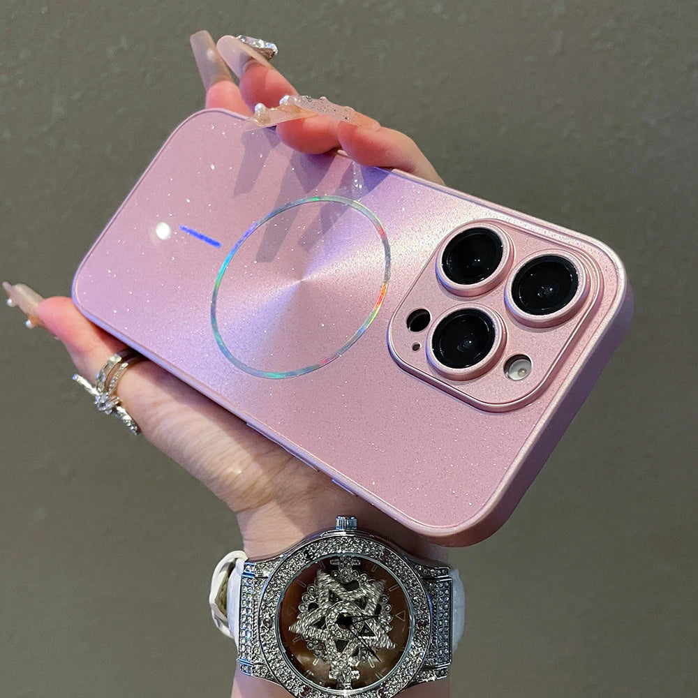 iPhone MagSafe Glitter Case