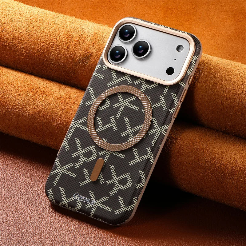 MagSafe iPhone PU Leather Case