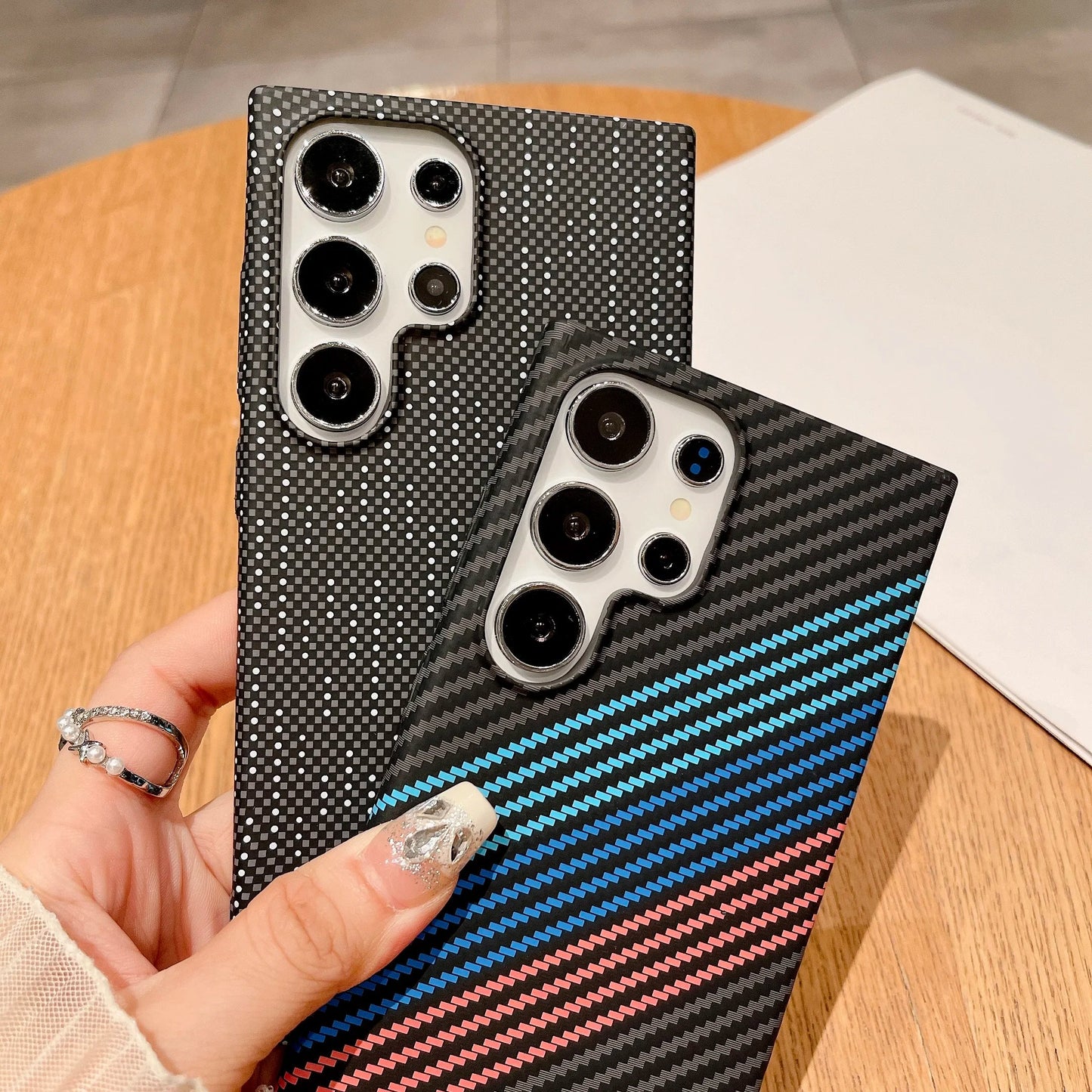 Carbon Fiber Samsung Phone Case