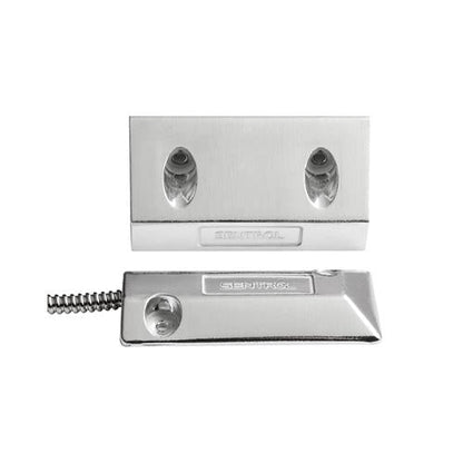 Sentrol 2202A-L Series Overhead Door Magnetic Contact REED Switch – Floor-Mounted, 3" Gap, Vandal-Resistant, Aluminum Housing