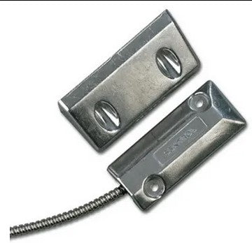 Sentrol 2202A-L Series Overhead Door Magnetic Contact REED Switch – Floor-Mounted, 3" Gap, Vandal-Resistant, Aluminum Housing