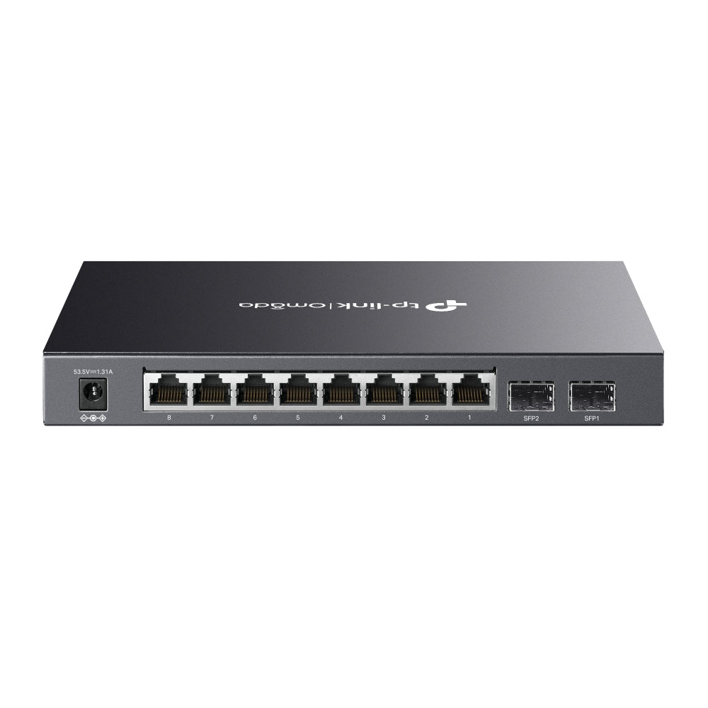 TP-Link SG2210P – Omada 10-Port Gigabit Smart Managed Switch with 8-Port PoE+