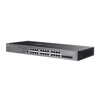 TP-Link SG3428X – Omada 24-Port Gigabit L2+ Managed Switch with 4× 10GE SFP+ Slots