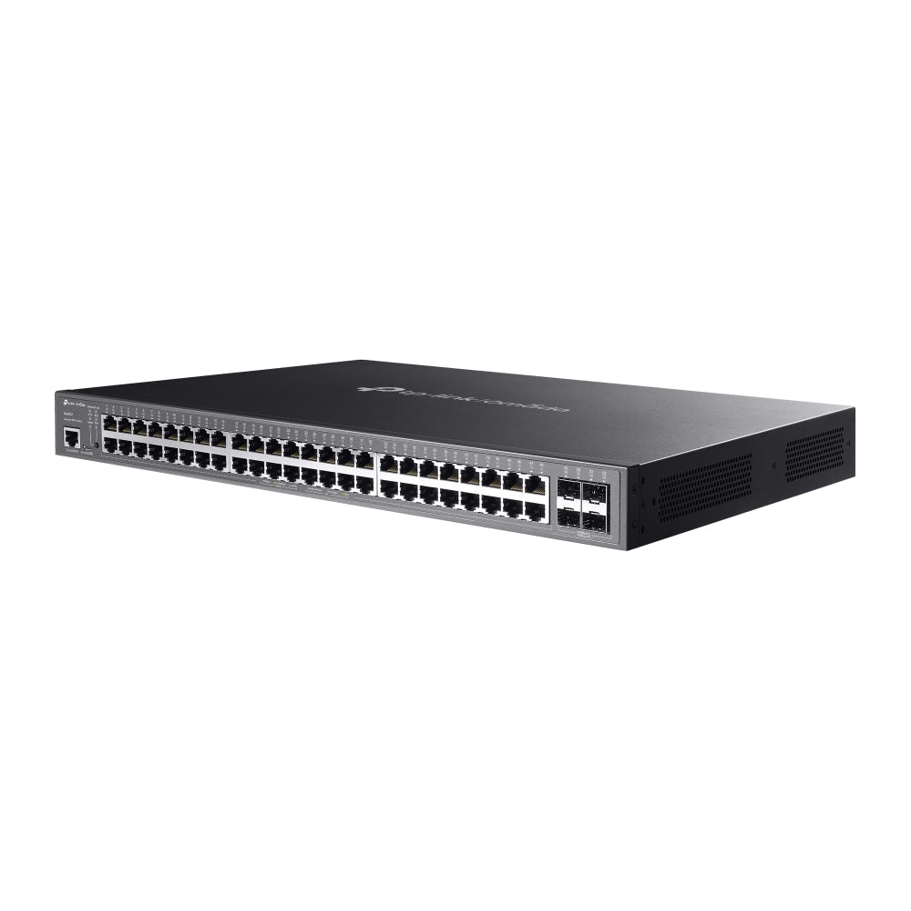 TP-Link SG3452P – Omada 52-Port Gigabit L2+ Managed Switch with 48× PoE+ Ports and 4× SFP Slots