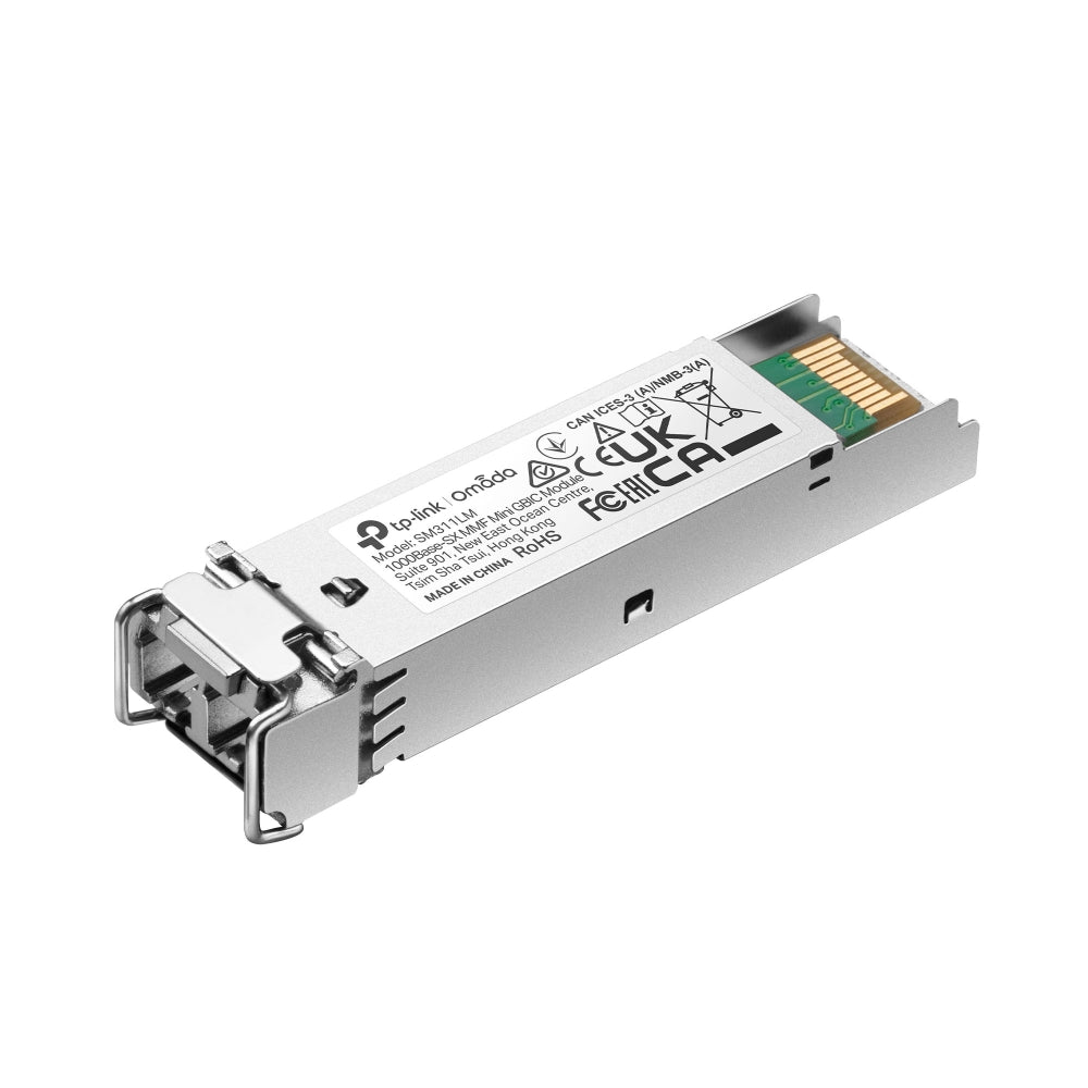 SM311LM | TP-Link 1000Base-SX Multi-Mode Mini GBIC SFP Module – Up to 550m Fiber Transmission