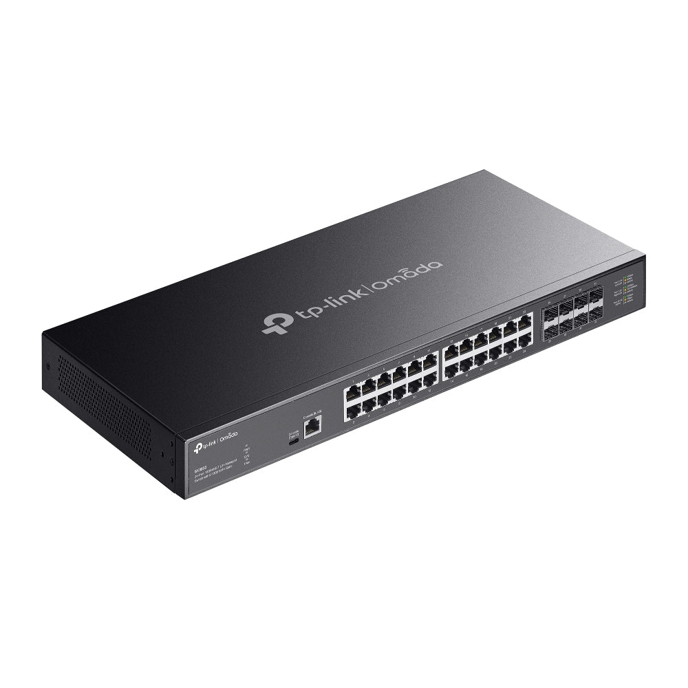 TP-Link Omada SX3832 — 24-Port 10GBASE-T L2+ Managed Switch with 8× 10G SFP+ Slots