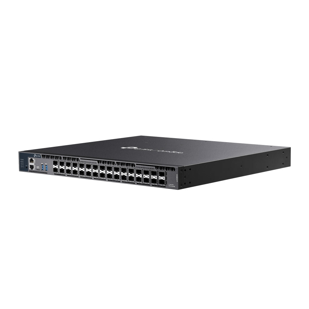 TP-Link Omada SX6632YF 26-Port 10G L3 Managed Aggregation Switch with 6× 25G SFP28 Slots – High-Capacity, Cloud-Managed, Stackable