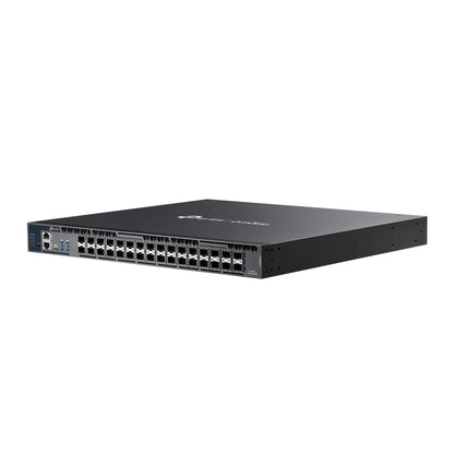 TP-Link Omada SX6632YF 26-Port 10G L3 Managed Aggregation Switch with 6× 25G SFP28 Slots – High-Capacity, Cloud-Managed, Stackable