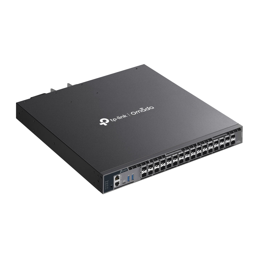 TP-Link Omada SX6632YF 26-Port 10G L3 Managed Aggregation Switch with 6× 25G SFP28 Slots – High-Capacity, Cloud-Managed, Stackable