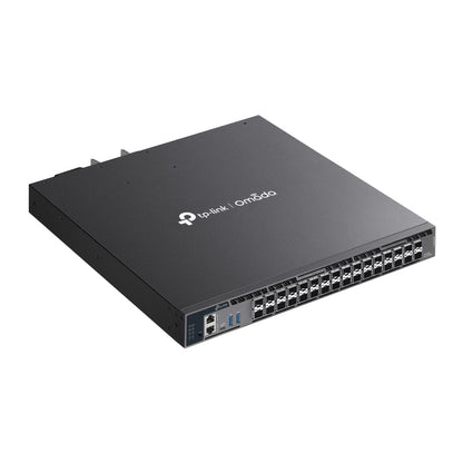TP-Link Omada SX6632YF 26-Port 10G L3 Managed Aggregation Switch with 6× 25G SFP28 Slots – High-Capacity, Cloud-Managed, Stackable