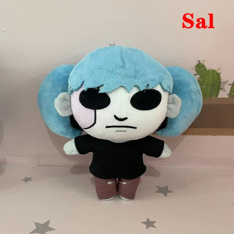 Psychological Thriller Game Character Sally M, Todd M, Larry J ,Bandage Kid, Ash C. Plushies Room 402 Paranormal Mystery Plushies 20cm