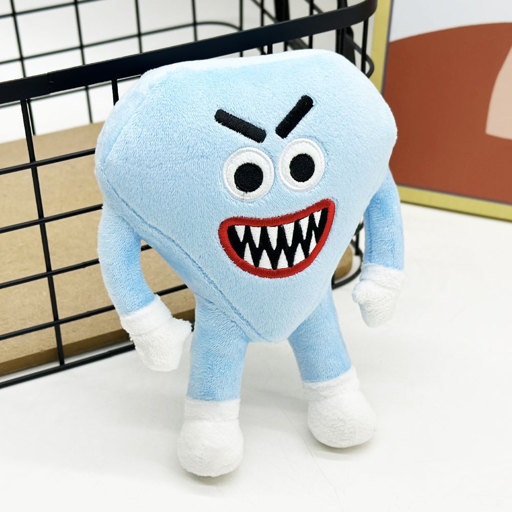 Diamond Plush Save the Shapes Game Plush Handmade Plush 18cm