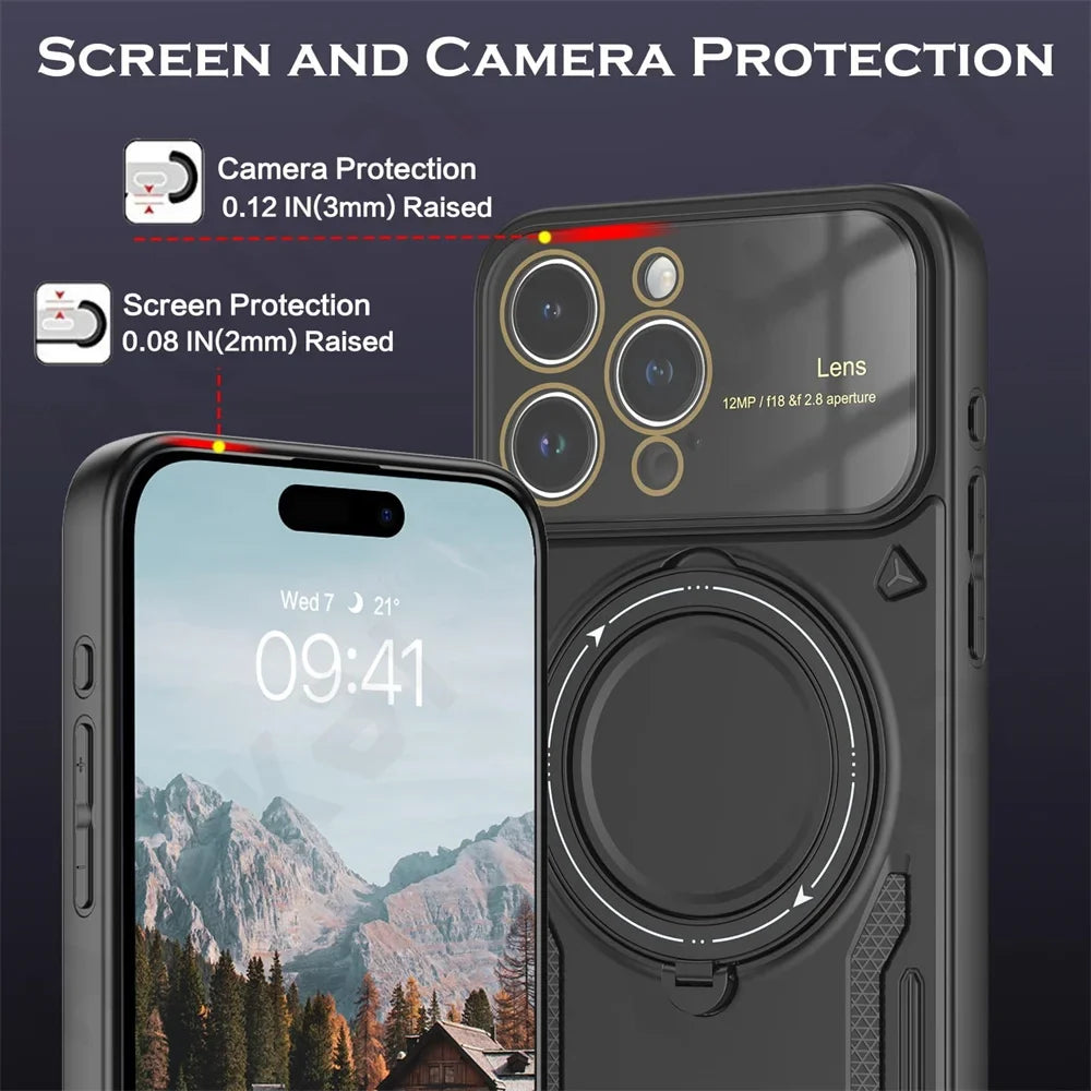 iPhone 16/15 MagSafe Ringholder Case