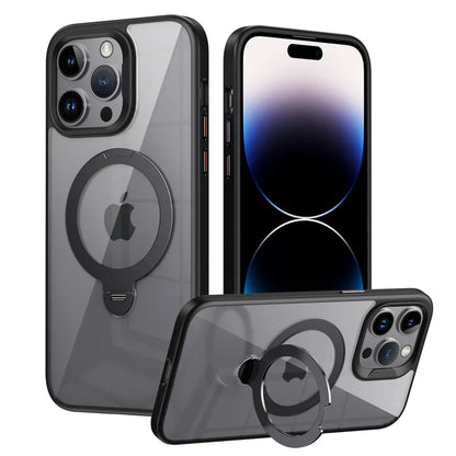 Shockproof iPhone MagSafe Ring Holder Case