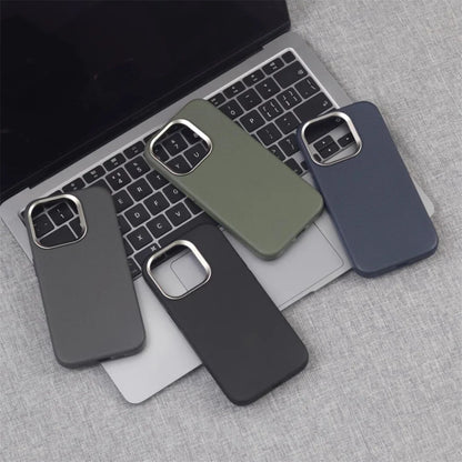 MagSafe PU Leather iPhone Case