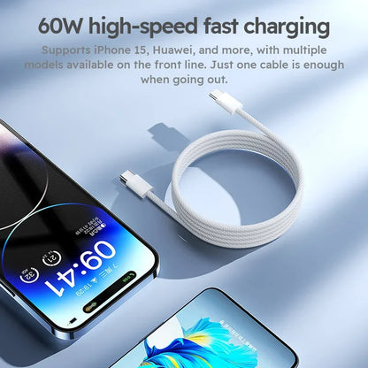60W USB Type C Cable