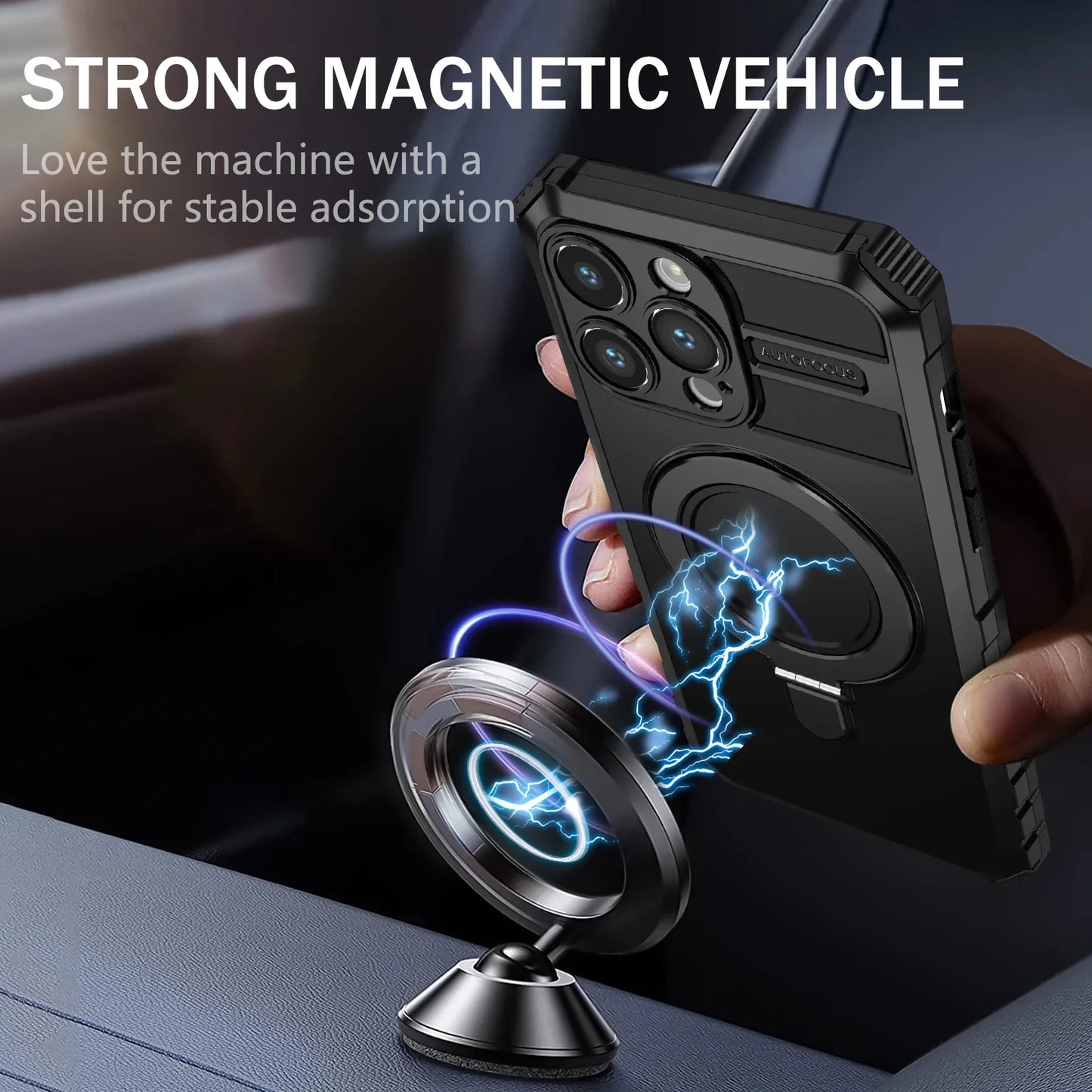 iPhone 16/15 MagSafe Ringholder Case