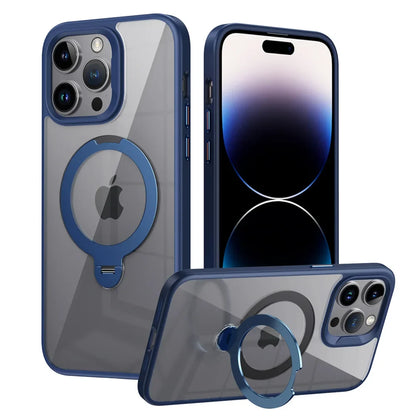 Shockproof iPhone MagSafe Ring Holder Case