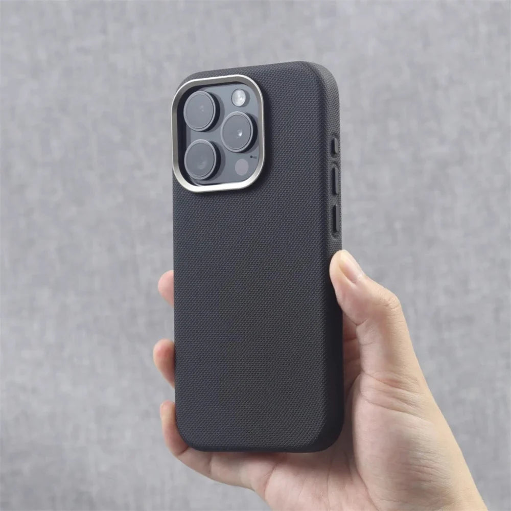 MagSafe PU Leather iPhone Case