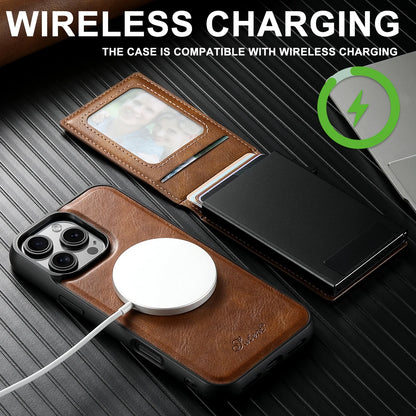 Detachable iPhone MagSafe Wallet Case
